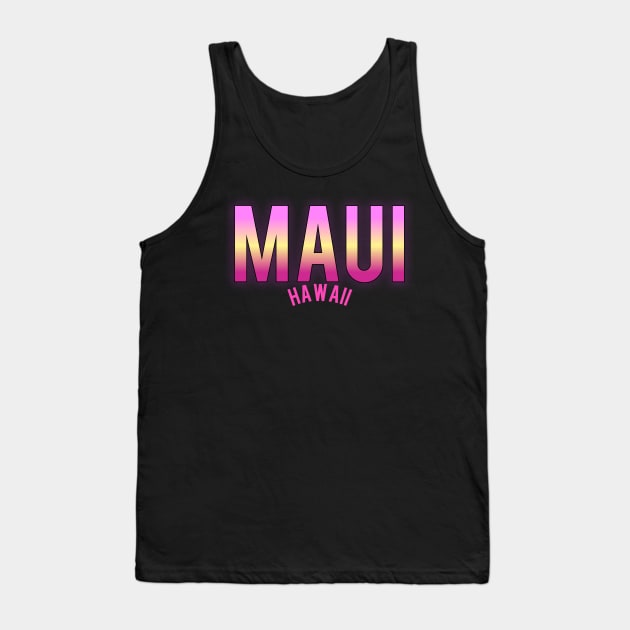 Maui t-shirt designs Tank Top by Coreoceanart